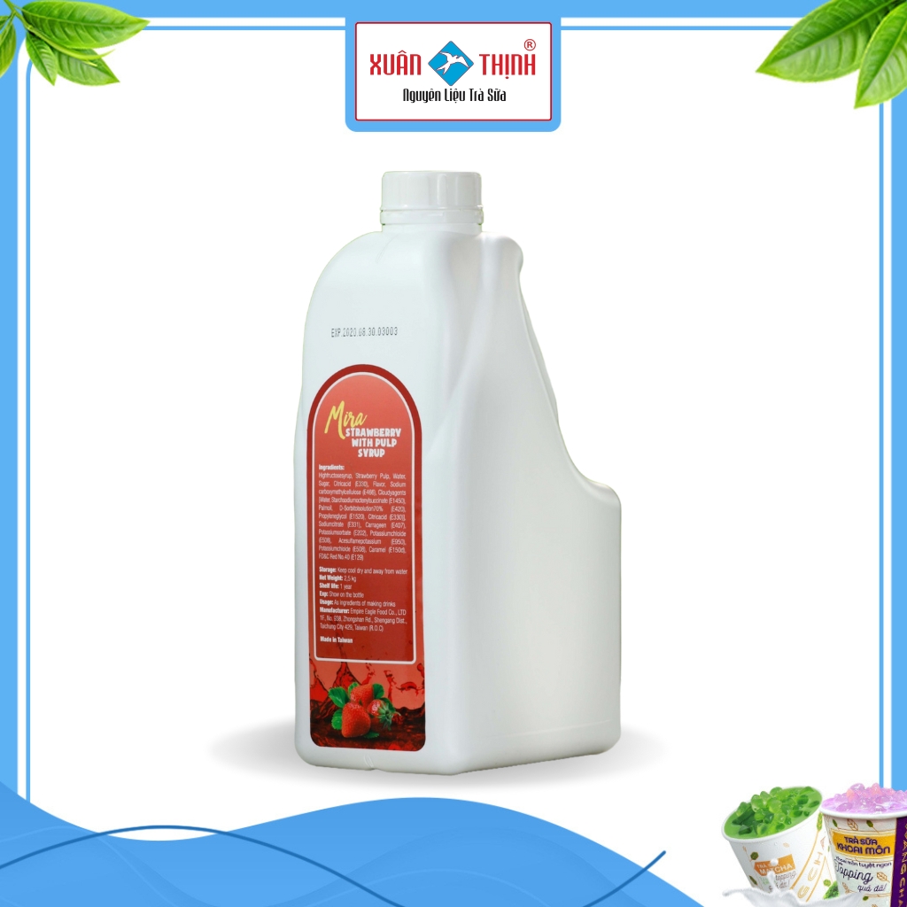 Syrup Dâu Mira Đài Loan